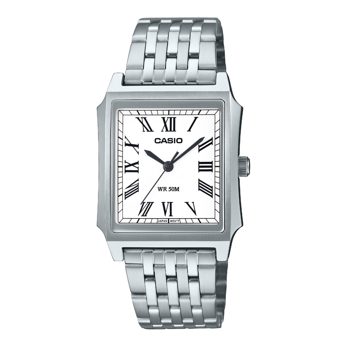 Casio Vintage MTP-B190D-7BVEF Herrenuhr • Edelstahlarmband • Mineralglas