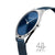Orologio Bering Ultra Slim 17039-307 • Vetro zaffiro antigraffio • Bracciale milanese blu