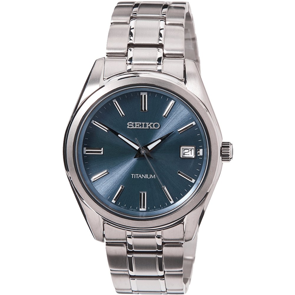 "Orologio da uomo Seiko Conceptual SUR371P1 • Titanio • Vetro zaffiro"