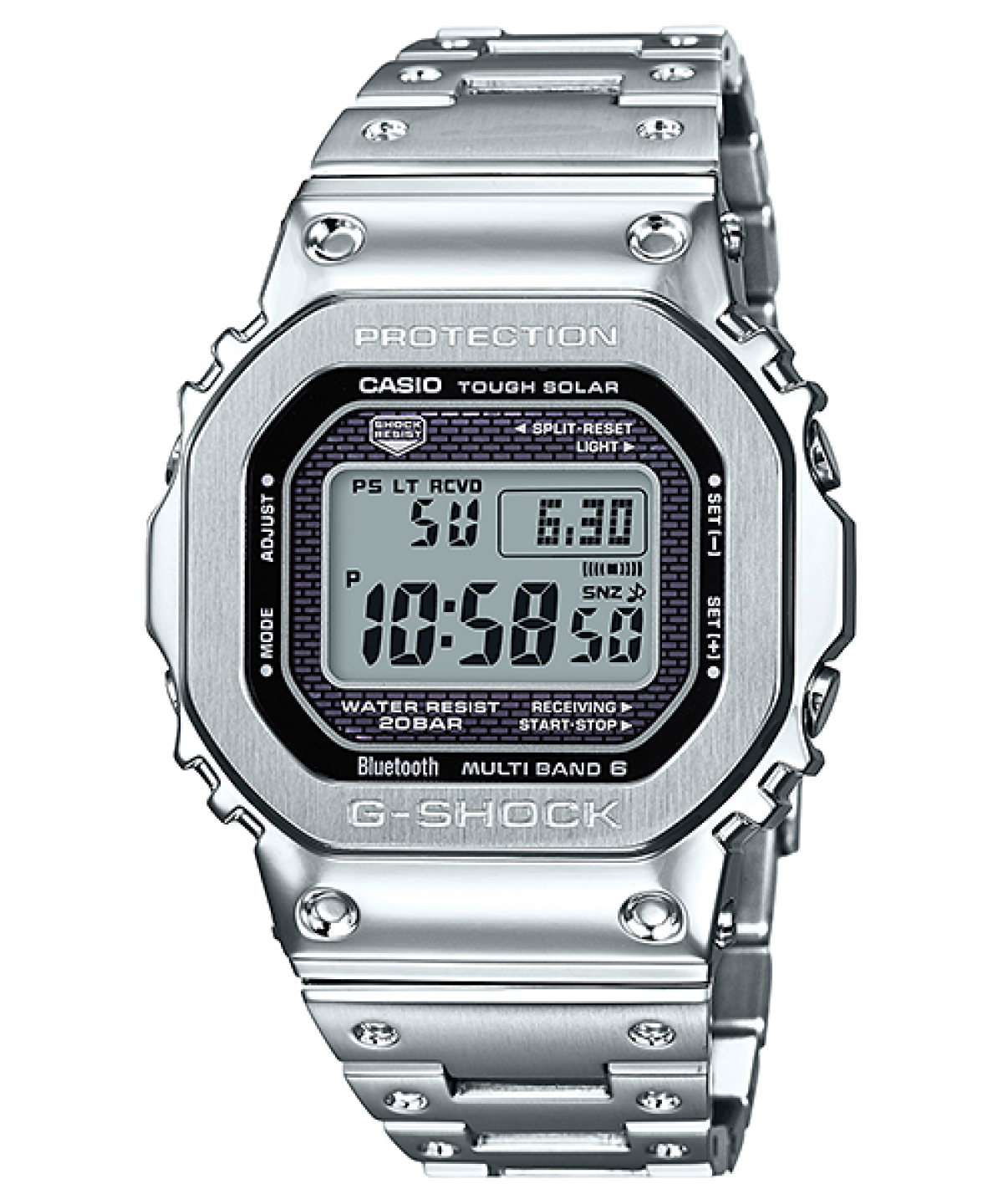 Casio G-Shock Pro GMW-B5000D-1ER Herrenuhr • Full Metal • Funk-Solar