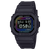 Casio DW-5600RW-1ER G-Shock Herrenuhr Schwarz/Regenbogen • Regenbogen-Dampfbeschichtung • Digitales Ziegelwandmuster
