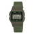 Casio F-91WF-3AEF Timeless Collection Damen- und Jugenduhr Khaki • Recyceltes Textilarmband • LED-Beleuchtung