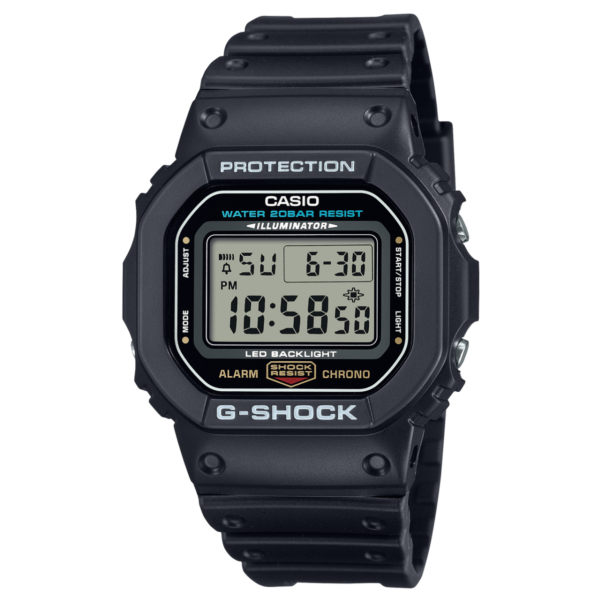 Casio DW-5600UE-1ER Herren • G-Shock Digital • 20 BAR wasserdicht