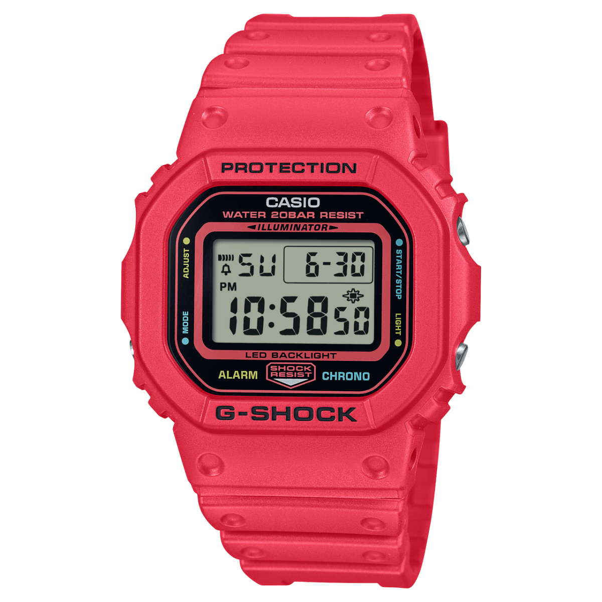 Casio DW-5600EP-4ER Herrenuhr G-Shock • 20 BAR Wasserdicht • Stoßfest