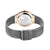 Orologio da donna Bering Classic 12131-369-GWP • Vetro zaffiro antigraffio • Bracciale in maglia milanese