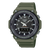 Casio Vintage AQ-S820W-3BVEF Armbanduhr Grün • Solarantrieb • Weltzeit