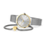 Orologio da donna Bering 12131-014-GWP • Vetro zaffiro • Maglia milanese