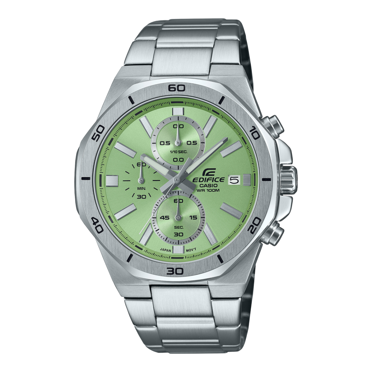 Casio EFV-640D-3AVUEF Edifice Herrenuhr Blau • Stoppuhr-Chronograph • 10 BAR Wasserdichtigkeit