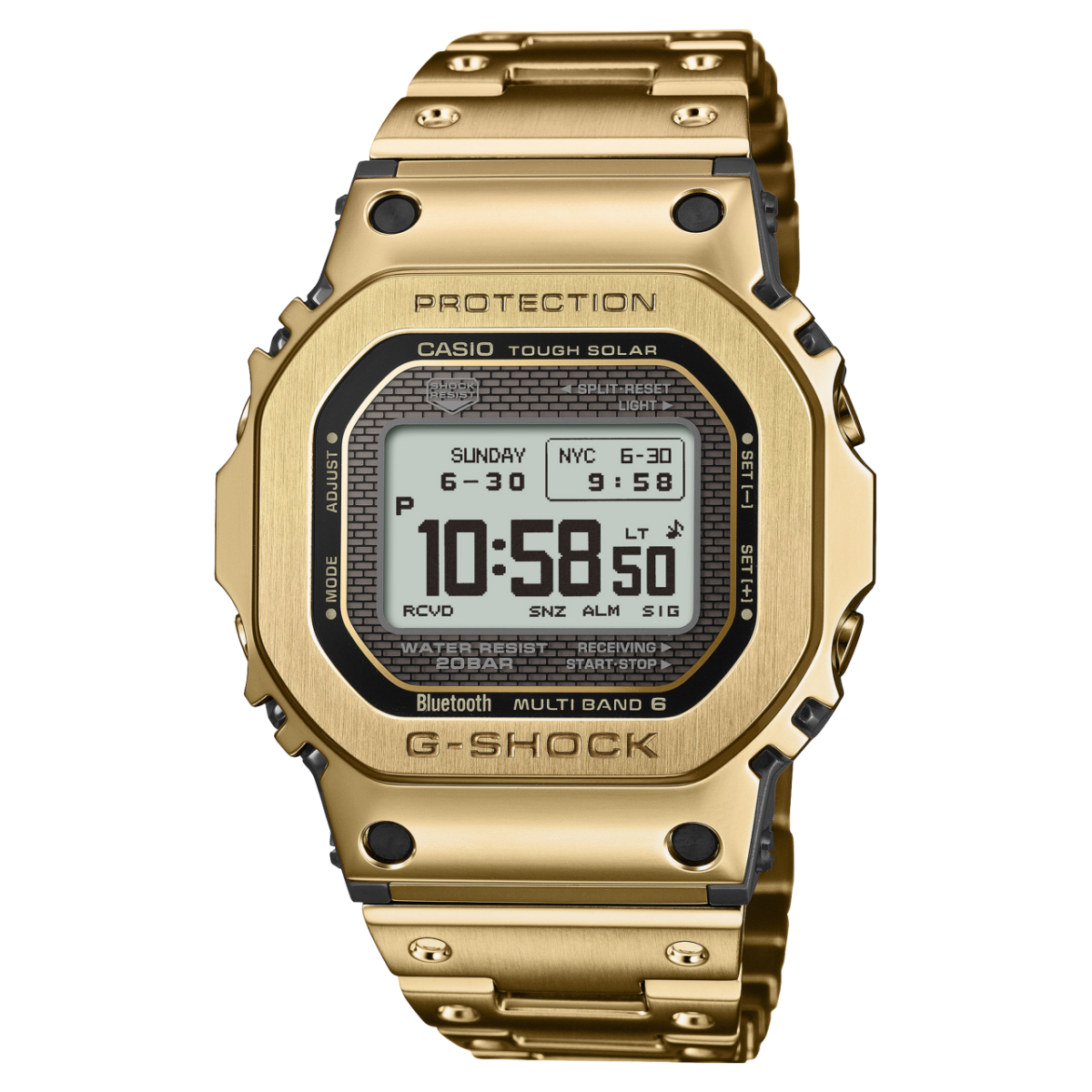 Casio G-Shock GMW-BZ5000GD-9ER Herrenuhr • Full-Metal Solar • Multiband 6 Funk