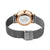 Bering Classic 13434-369 Orologio da Donna • Vetro Zaffiro Antigraffio • Bracciale Milanaise Raffinato
