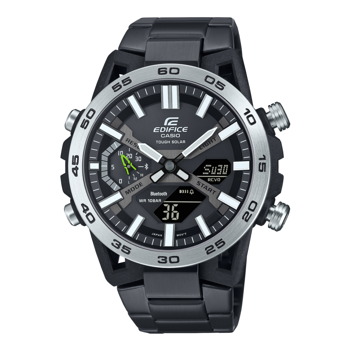 Casio ECB-2000DD-1AEF Herrenuhr Edifice Sospensione • Carbon-Gehäuse • Tough Solar mit Bluetooth