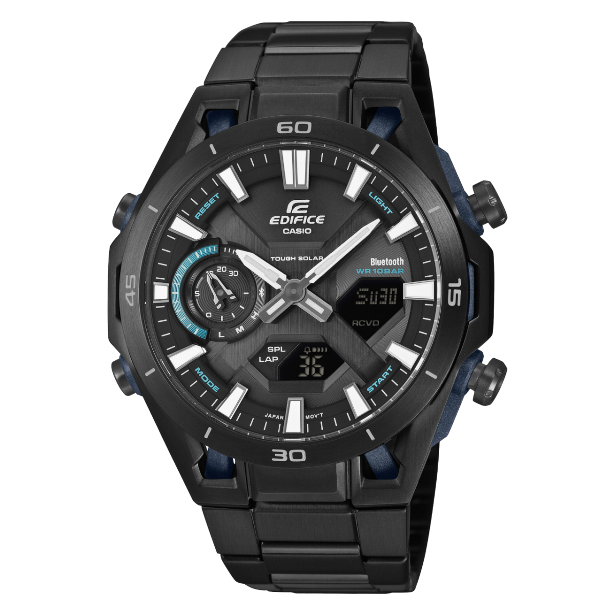Casio Edifice Sospensione ECB-2300DC-1AEF Herrenuhr • Tough Solar & Bluetooth • Motorsport-Design