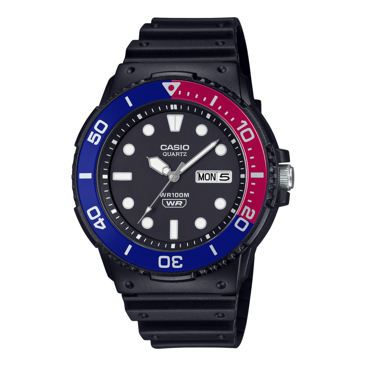 Casio Timeless MRW-230H-1E2VEF Herrenuhr • 100 m Wasserdicht • Drehbare Lünette