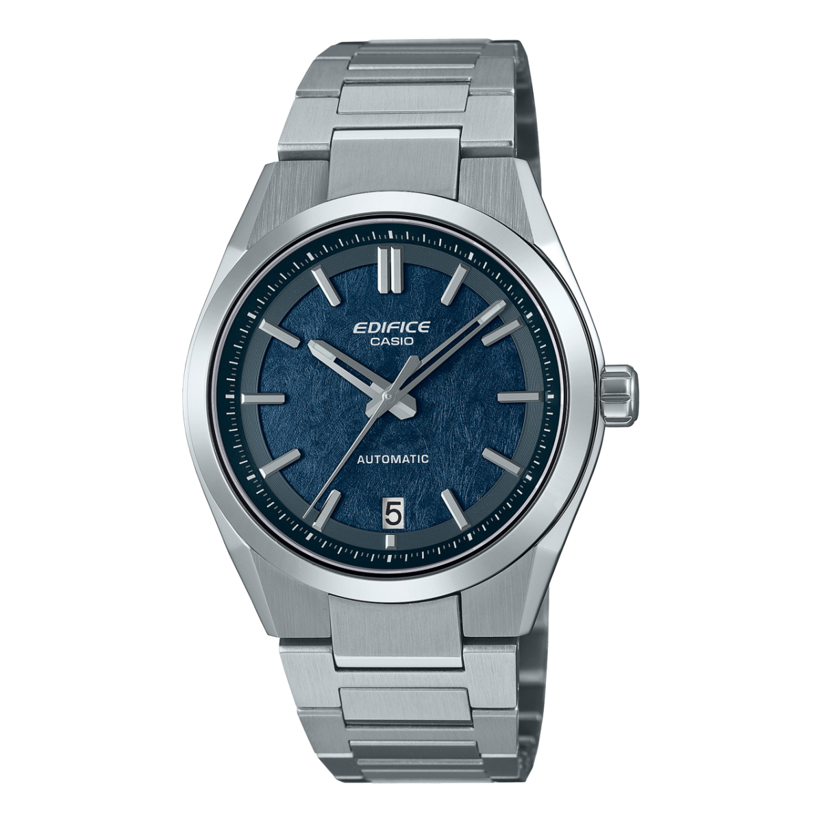 Casio Edifice EFK-100D-2AER Herrenuhr Blau • Automatikwerk mit Sichtboden • Saphirglas