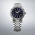 Orologio da uomo Seiko Presage con quadrante blu e bracciale in metallo