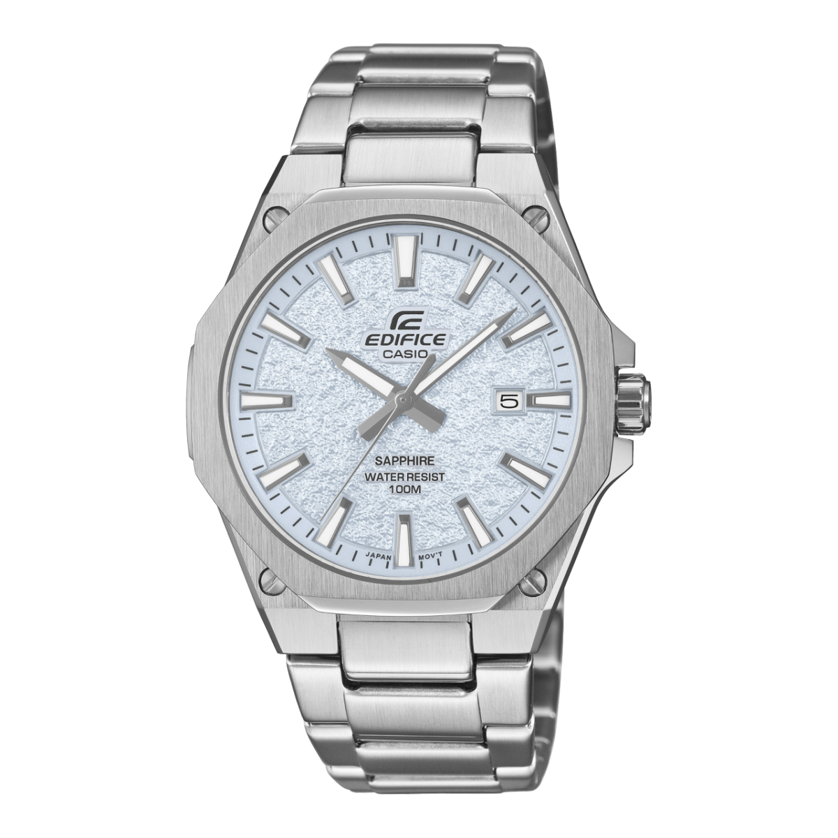 Casio Edifice EFR-S108DE-2AVUEF Herrenuhr • Saphirglas • Sportliches Edelstahldesign