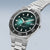 Orologio da uomo Bering Classic 18940-708 • Vetro zaffiro antigraffio • Quadrante Sunray verde