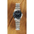 Orologio da uomo Seiko 5 Sports con quadrante nero e cinturino in acciaio