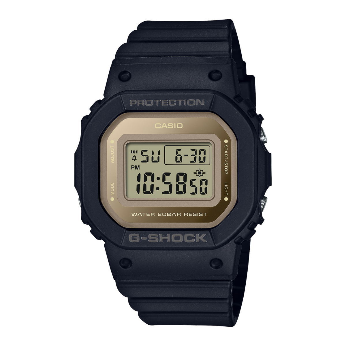 Casio GMD-S5600-1ER G-Shock Origin Damen • 20 BAR Wasserdicht • Stoßfestes Resingehäuse