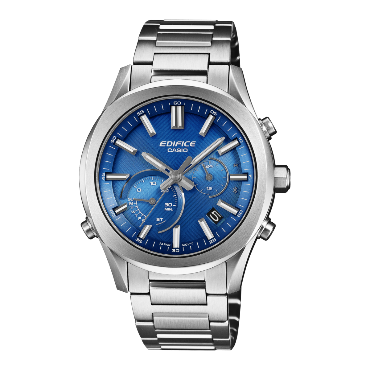 Casio Edifice EQB-1300D-2AEF-1 Herren Armbanduhr Blau • Saphirglas • Solar-Bluetooth