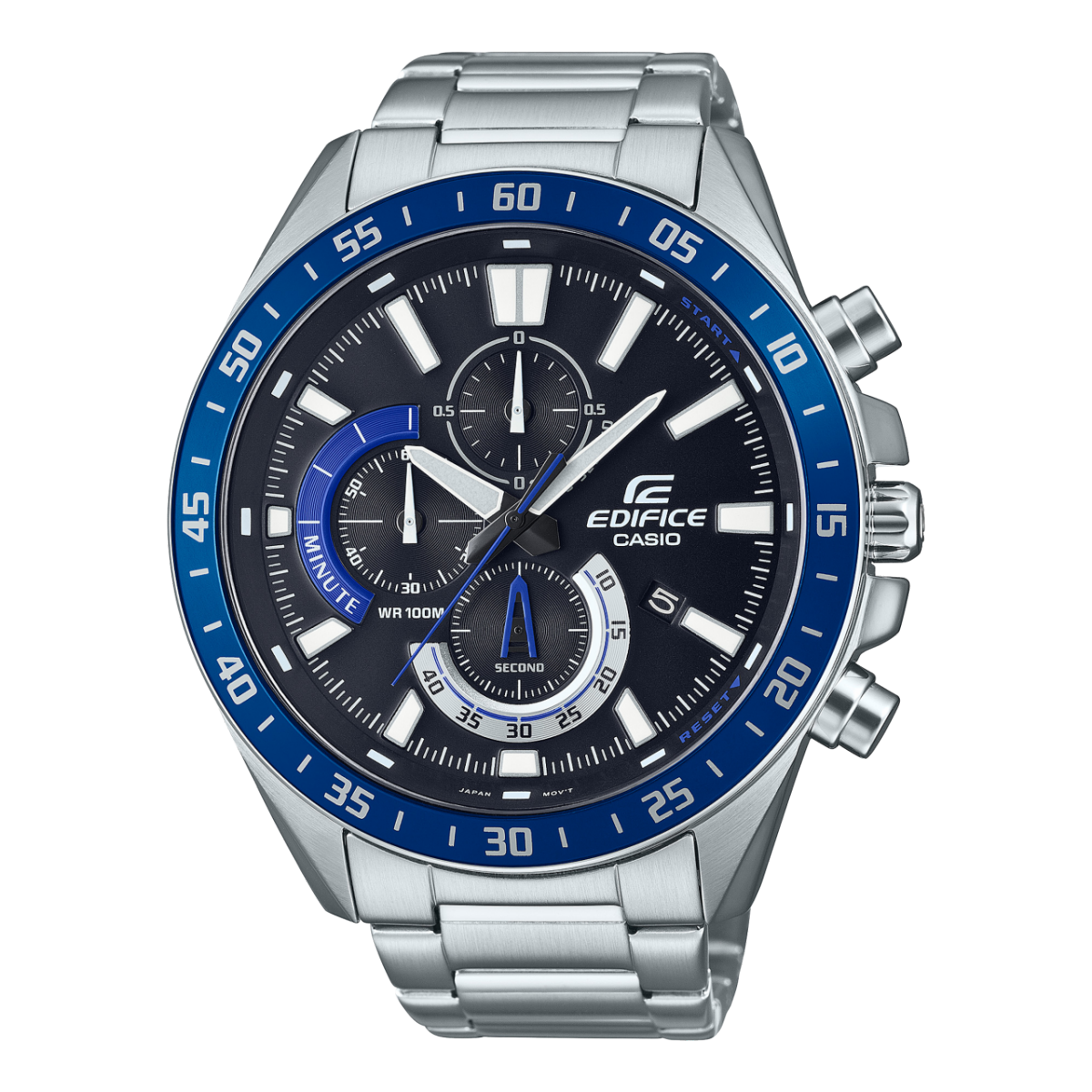 Casio Edifice EFV-620D-1A2VUEF Herrenuhr Blau • Chronograph • 10 BAR Wasserdicht