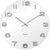 Orologio da parete Karlsson 35 cm Ø Vetro • Movimento al quarzo silenzioso • Design elegante