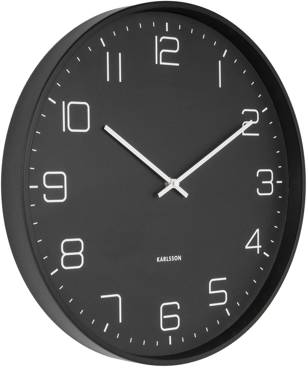Orologio da parete Karlsson 40x40x4,5 cm Metallo • Design moderno • Silenzioso