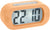 Gomma per cancellare con display digitale 22:00, custodia arancione
