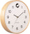 Orologio da parete Karlsson 31,5 cm Ø Legno • Richiamo del cuculo integrato • Movimento al quarzo silenzioso