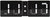 Orologio da parete con design flip, display digitale AM/PM nero con cifre a LED
