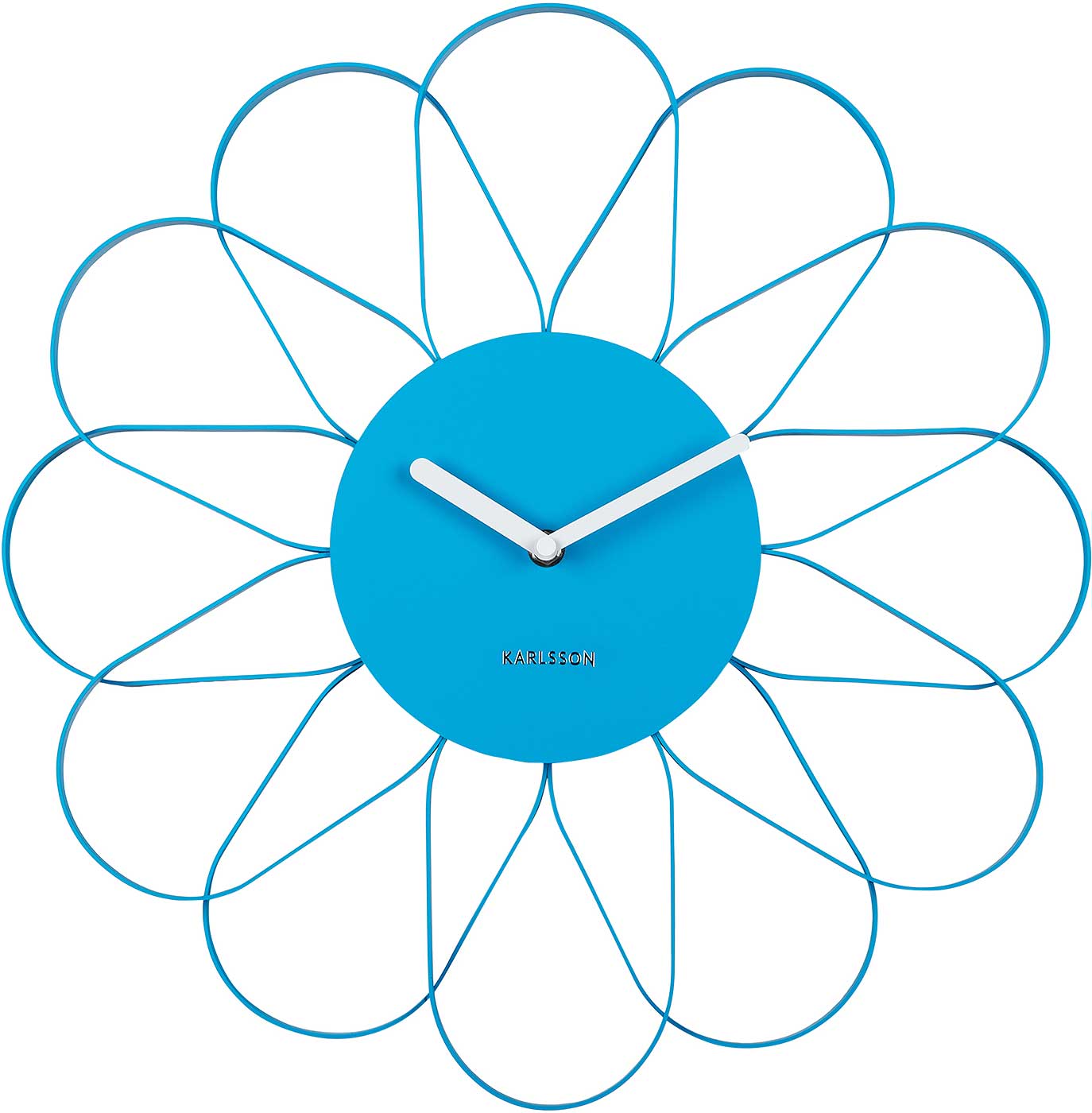 "Orologio da parete Karlsson 40 cm Ø Metallo • Design minimalista • Movimento al quarzo preciso"