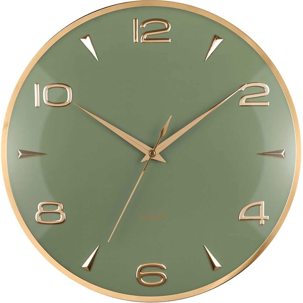 Orologio da parete Karlsson 40,6 cm Ø Metallo • Design moderno • Movimento al quarzo silenzioso
