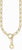 Collana a maglie con due chiusure ad anello e pietre - Thomas Sabo Modello: KE2192-414-14