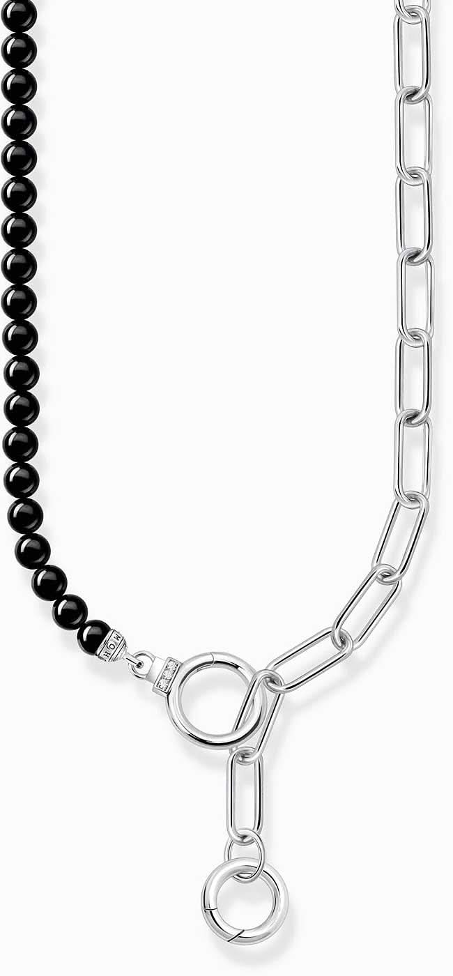 Collana a catena e beads con due chiusure - Thomas Sabo Modello: KE2193-027-11