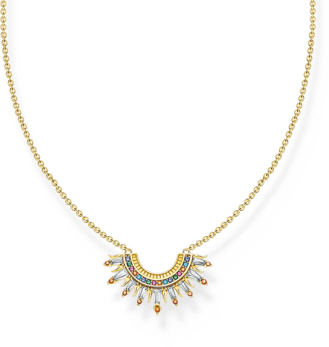 Collana con raggi di sole colorati - Thomas Sabo Modello: KE2203-488-7