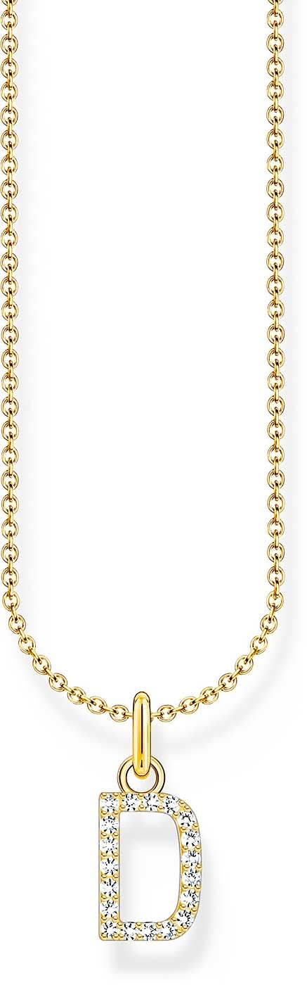 Collana con ciondolo lettera D - Thomas Sabo Modello: KE2243-414-14