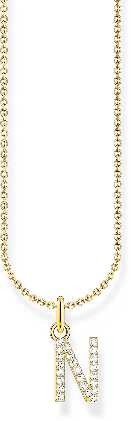 Collana con ciondolo lettera N - Thomas Sabo Modello: KE2253-414-14