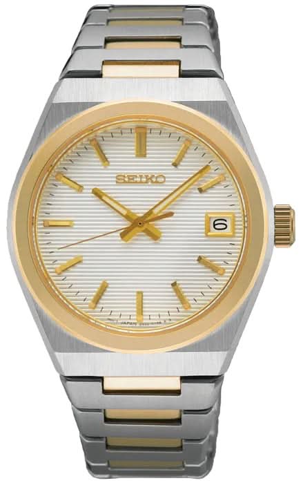 "Orologio da donna Seiko Conceptual SUR578P1 • Vetro zaffiro • Design dorato"