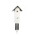 Rombach & Haas Classic SL35-1 Orologio da Parete Bianco • Movimento Meccanico 8 Giorni • Originale Orologio a Cucù della Foresta Nera