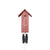Rombach & Haas Classic SLM3-3 Orologio da Parete Rosso • Movimento Meccanico 8 Giorni • Cuculo Intagliato a Mano