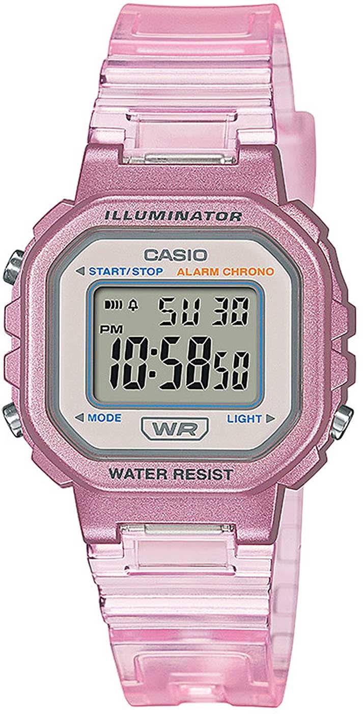 Casio Vintage LA-20WH-4A Orologio da donna • Iconico design retrò • Sveglia giornaliera