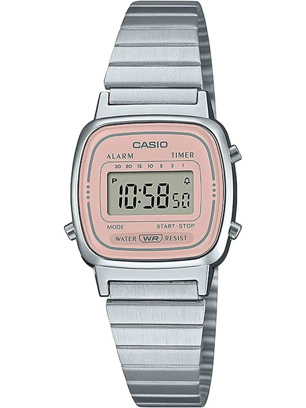 "Orologio da donna Casio Vintage LA670WEA-4A2EF • Iconico design retrò • Timer preimpostato da 7"