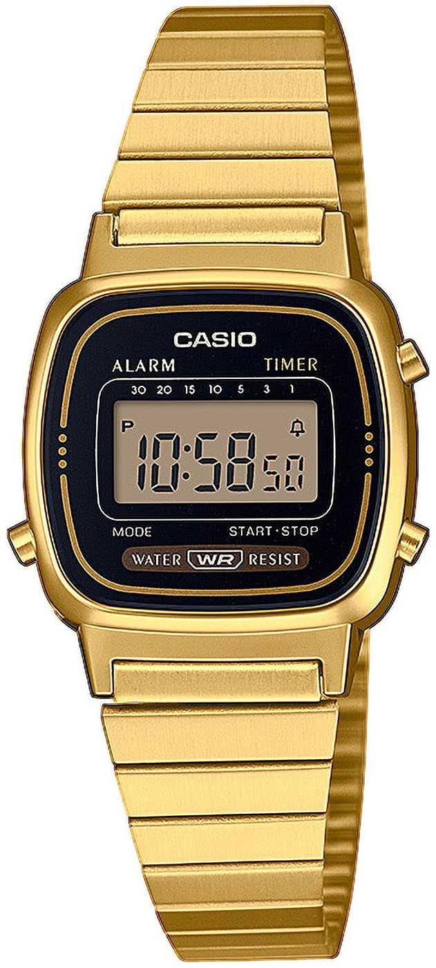 Orologio da donna Casio Vintage LA670WEGA-1EF • Iconico design retrò • Utile funzione cronometro