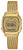 Orologio da donna con bracciale mesh color oro e display digitale, indicazione di sveglia e timer