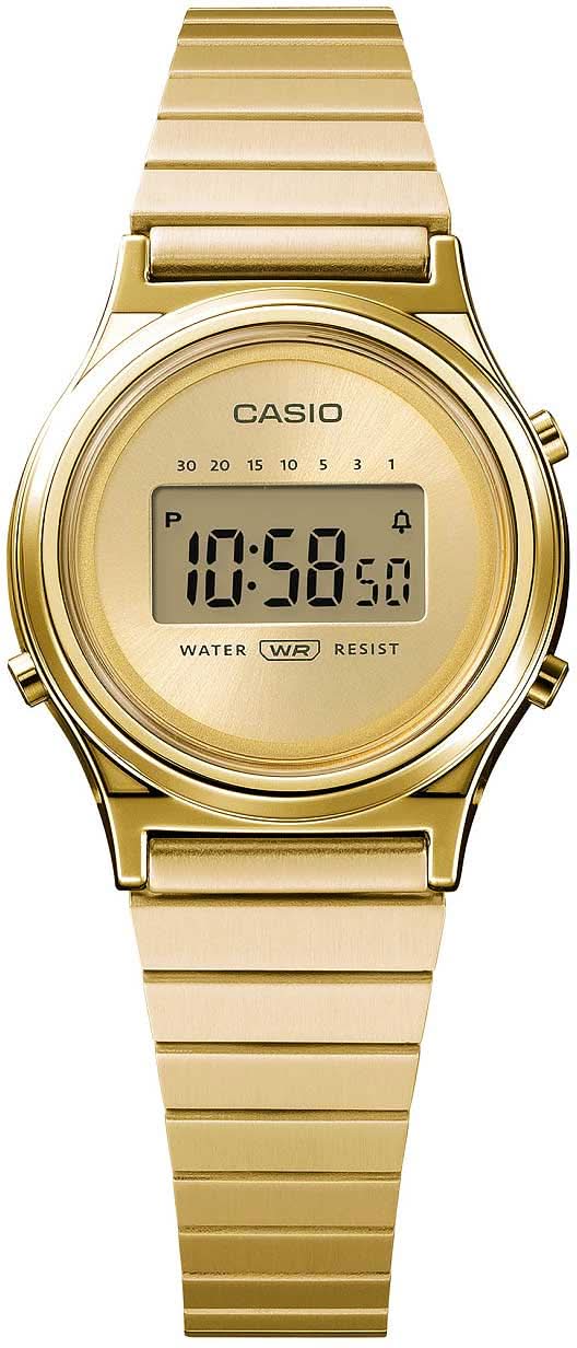 Casio Vintage LA700WEG-9AEF Orologio da Donna • Iconico Design Retrò • Finitura Dorata