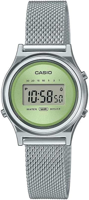 Orologio da donna Casio Vintage LA700WEM-3AEF • Iconico design retrò • Bracciale in maglia