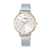 Lorus RG288XX9 Orologio Donna Bianco • Vetro Minerale • Cinturino Mesh in Acciaio Inossidabile