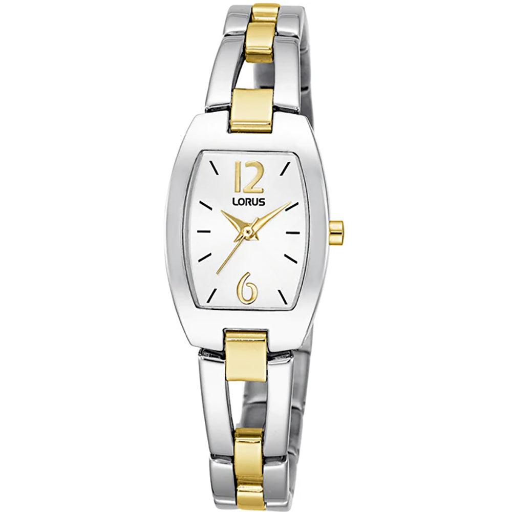 Lorus Classic RRX93GX9 Damen Armbanduhr Bicolor • Mineralglas • Quarzwerk