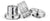 Charm in acciaio inossidabile - Bering Jewelry Modello: Love-2