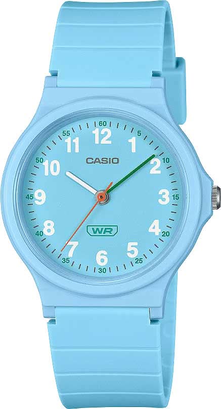 Orologio da donna Casio Timeless Collection LQ-24B-2BEF • Iconico design retrò • Resina bio-based